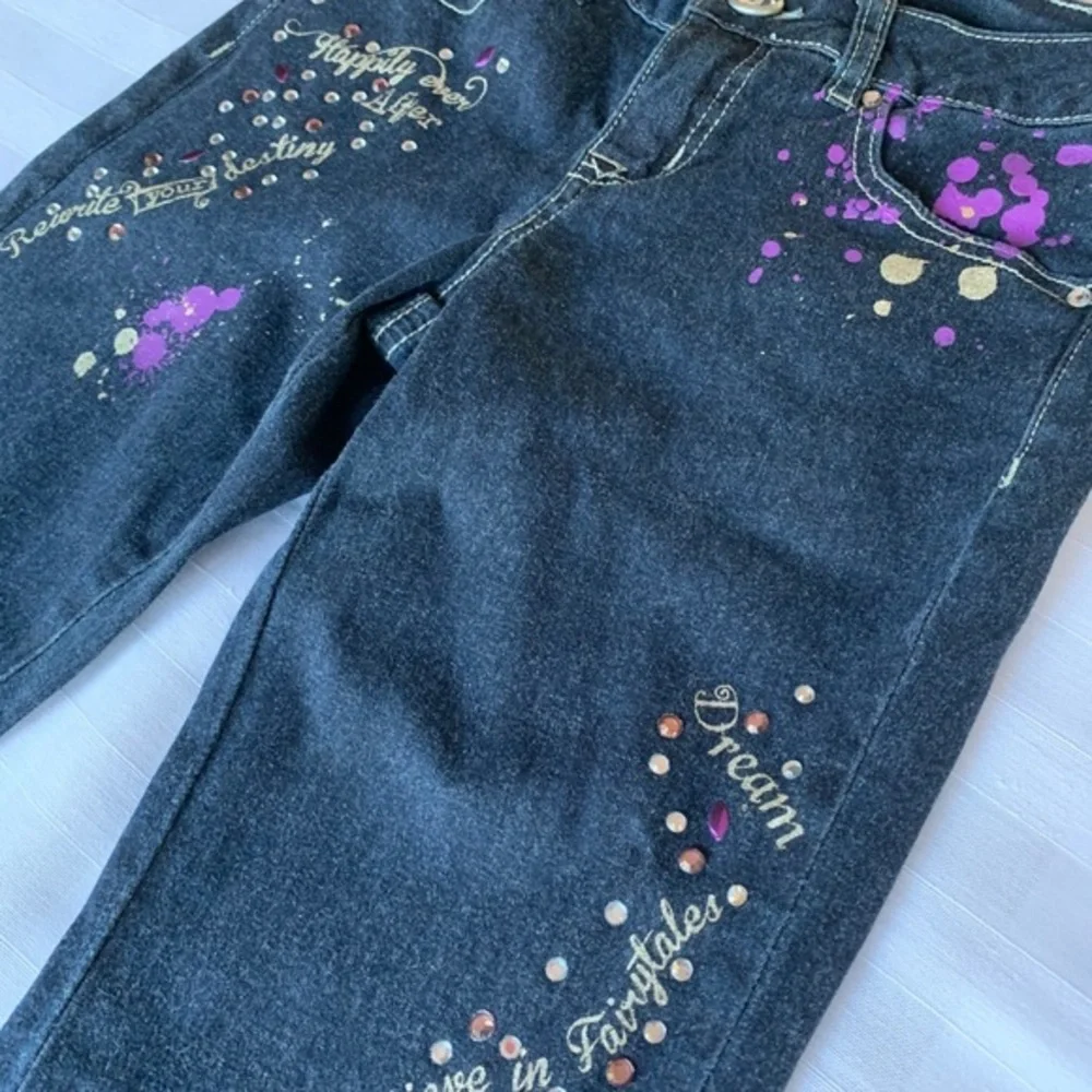 Justice Ever After High‎ Skinny Jeans Sz 10R